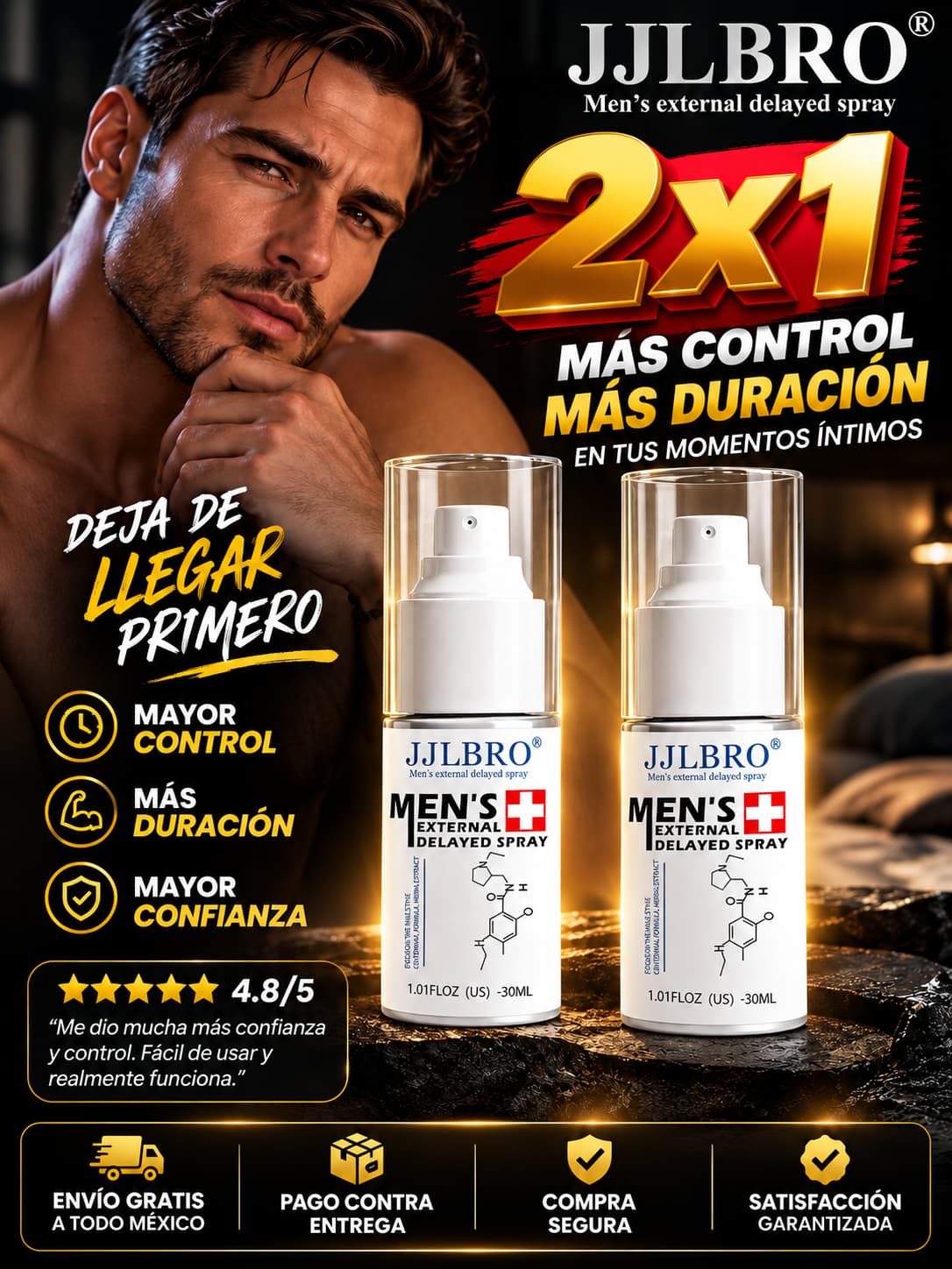 Spray Jjlbro Mens - 2x1