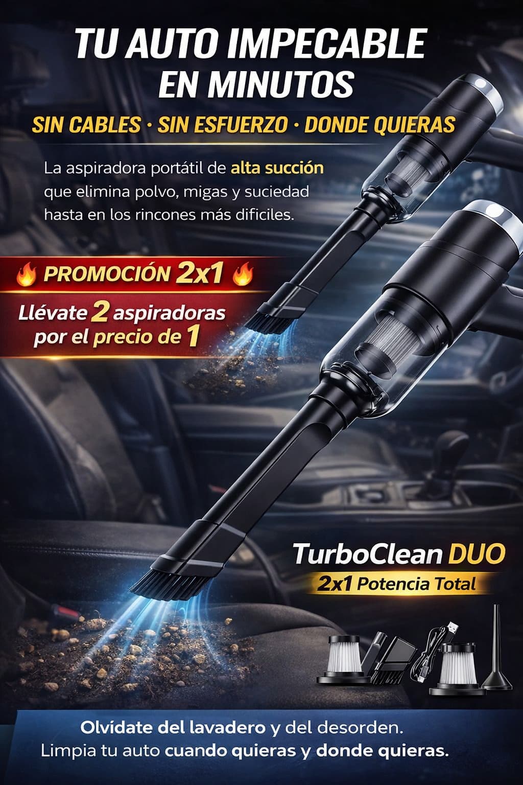 TurboClean – 2×1 Potencia Total