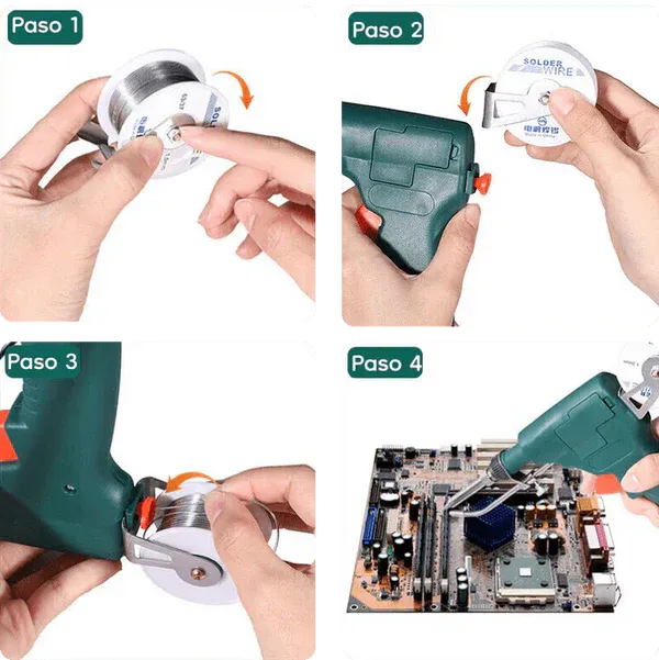 Pistola SolderPro – Solda sin esfuerzo