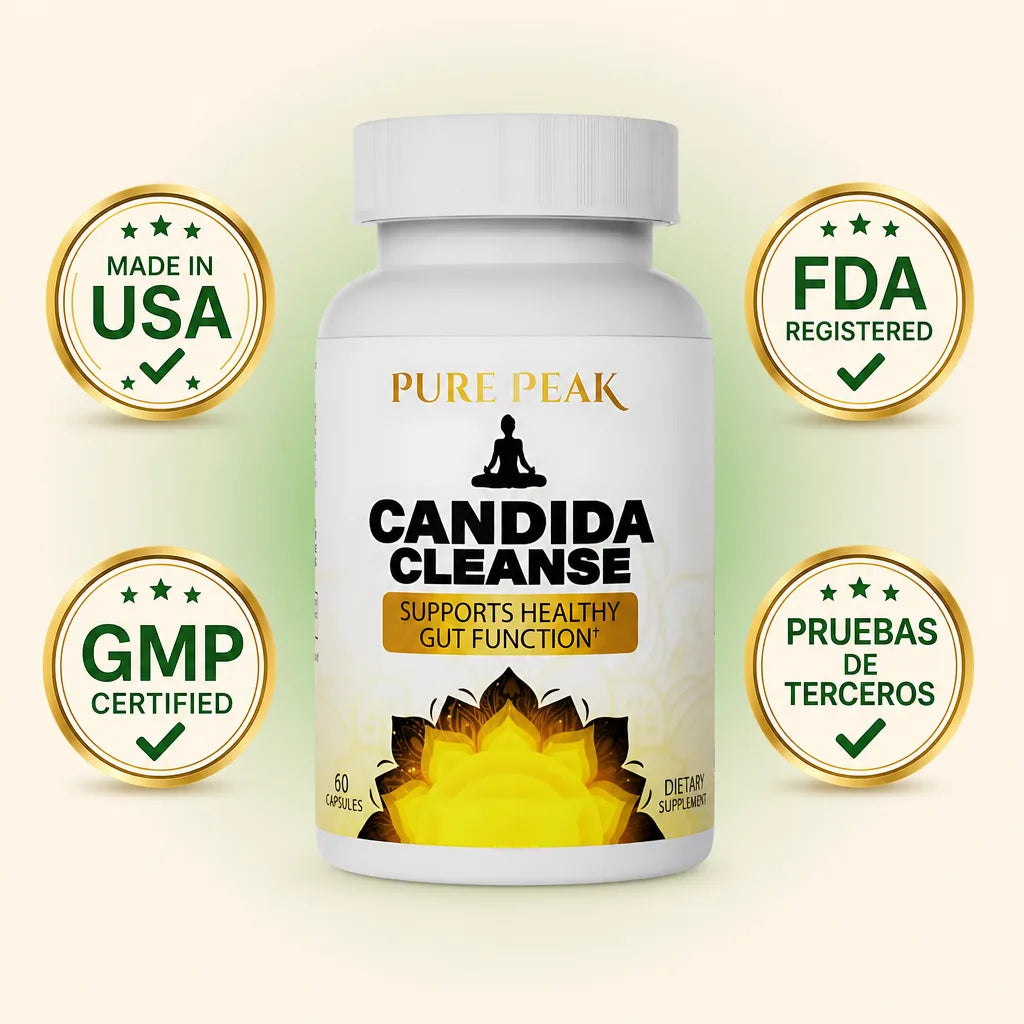 Fabricado en EE.UU. con estándares FDA y GMP