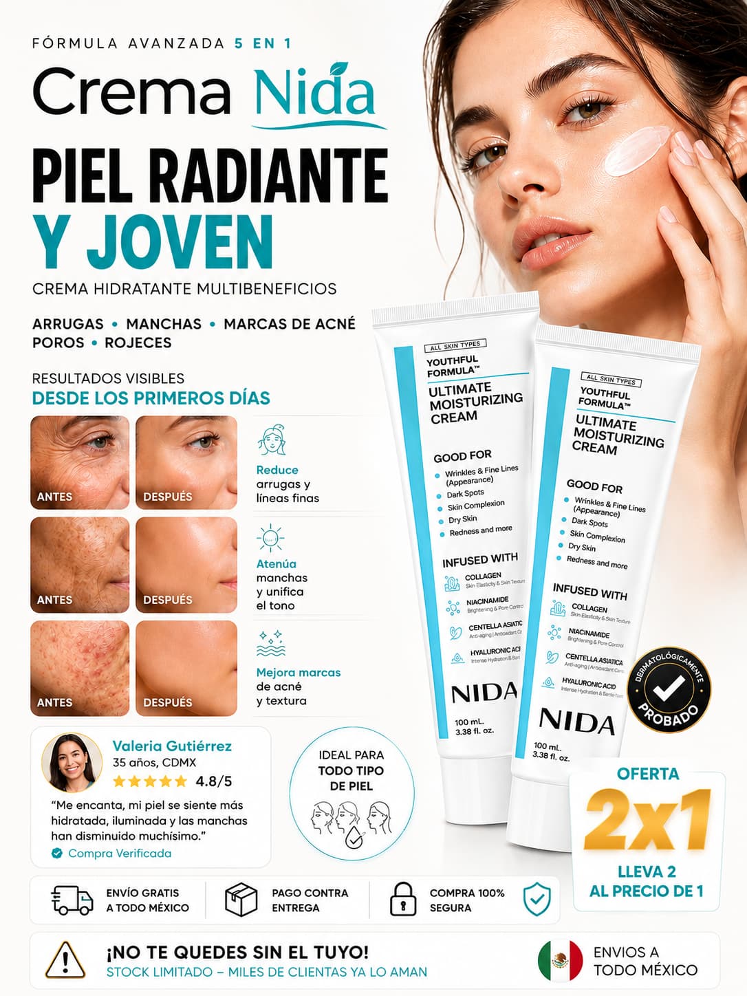 Crema Nida - 2x1