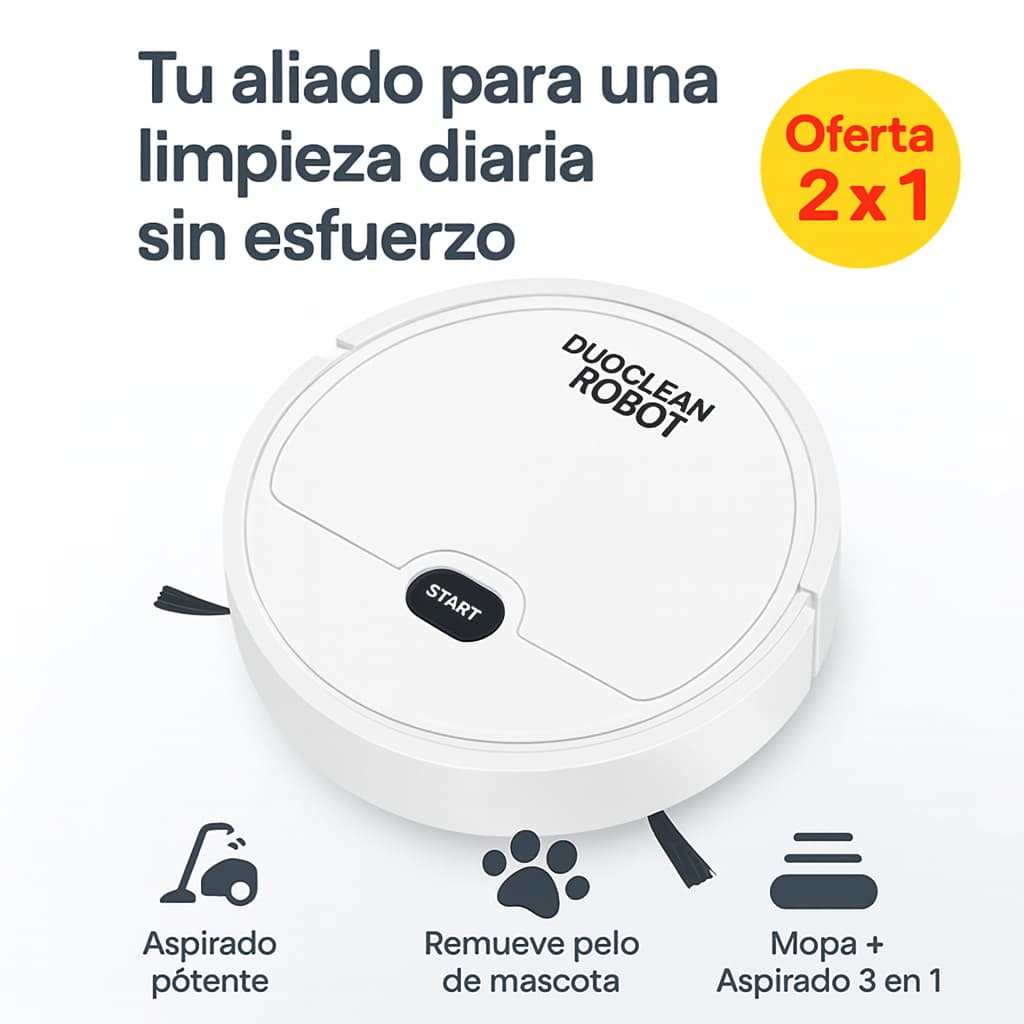 DuoClean Robot - Pack 2×1