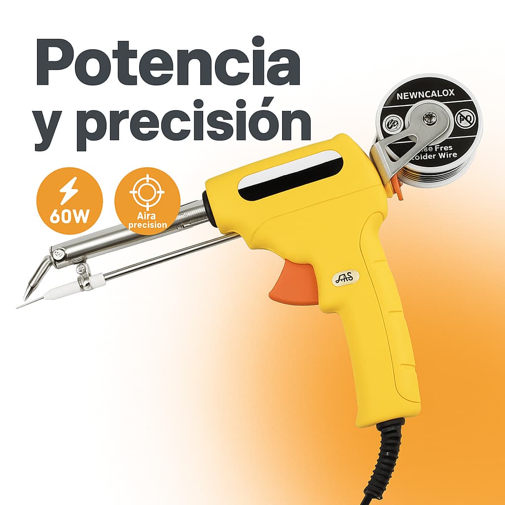 Pistola SolderPro – Solda sin esfuerzo