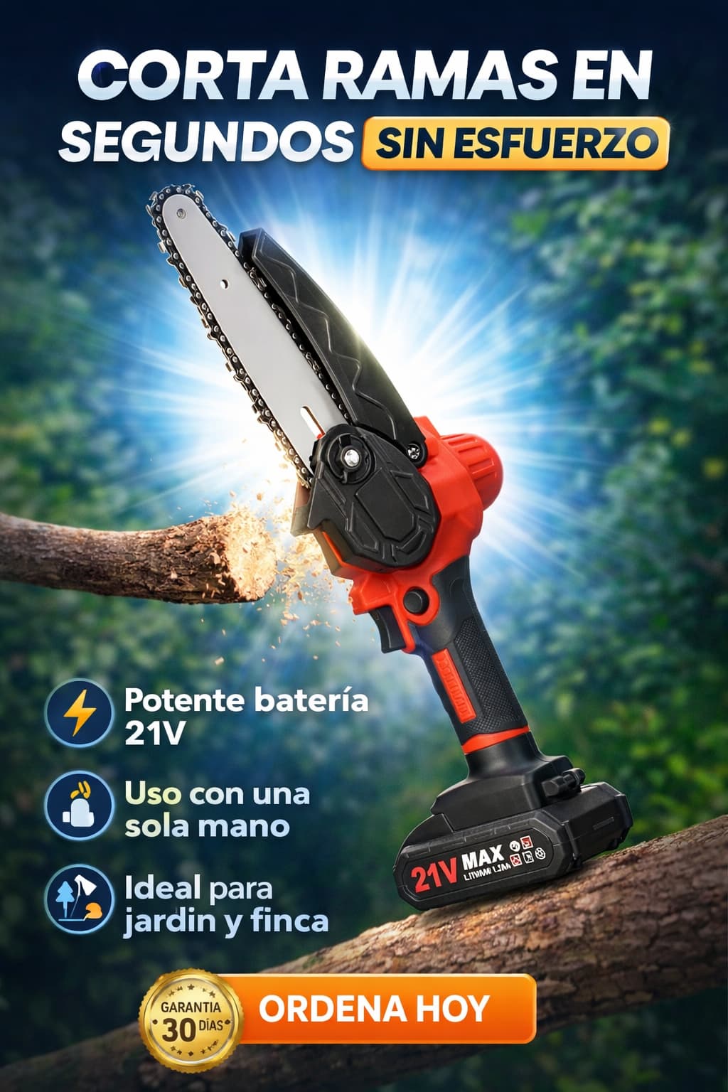Sierra TurboCut – Corta Ramas Sin Esfuerzo