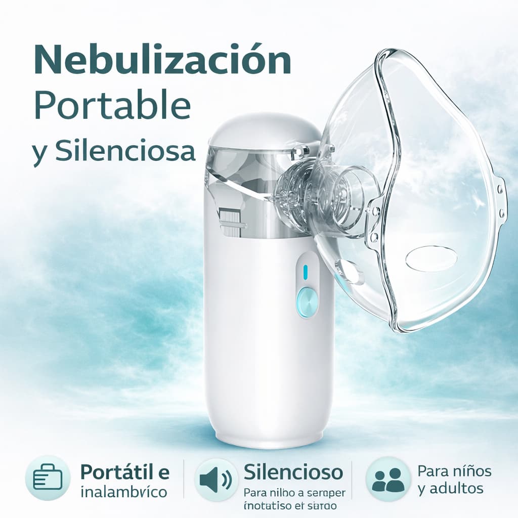 Nebulizador PocketAir – Comodidad en cada inhalación