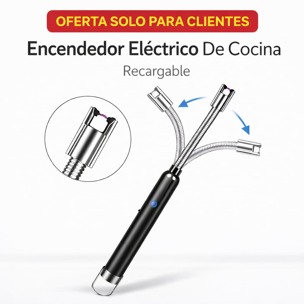 Encendedor Electrico De Cocina Recargable