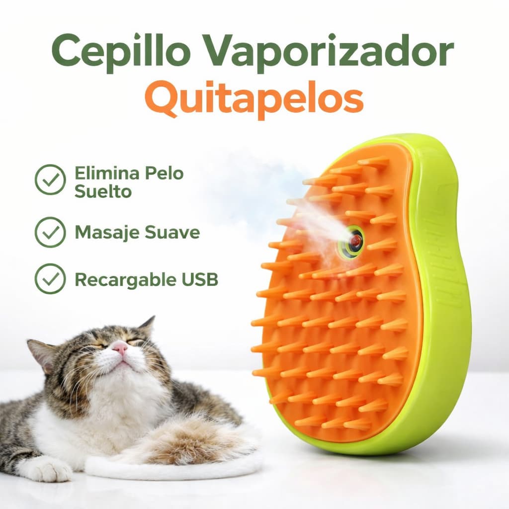 Cepillo Vaporizador – Pelo Fuera al Instante