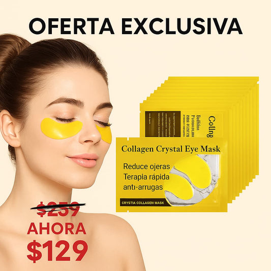 10 Parches de Colágeno I Hidrata y reduce ojeras