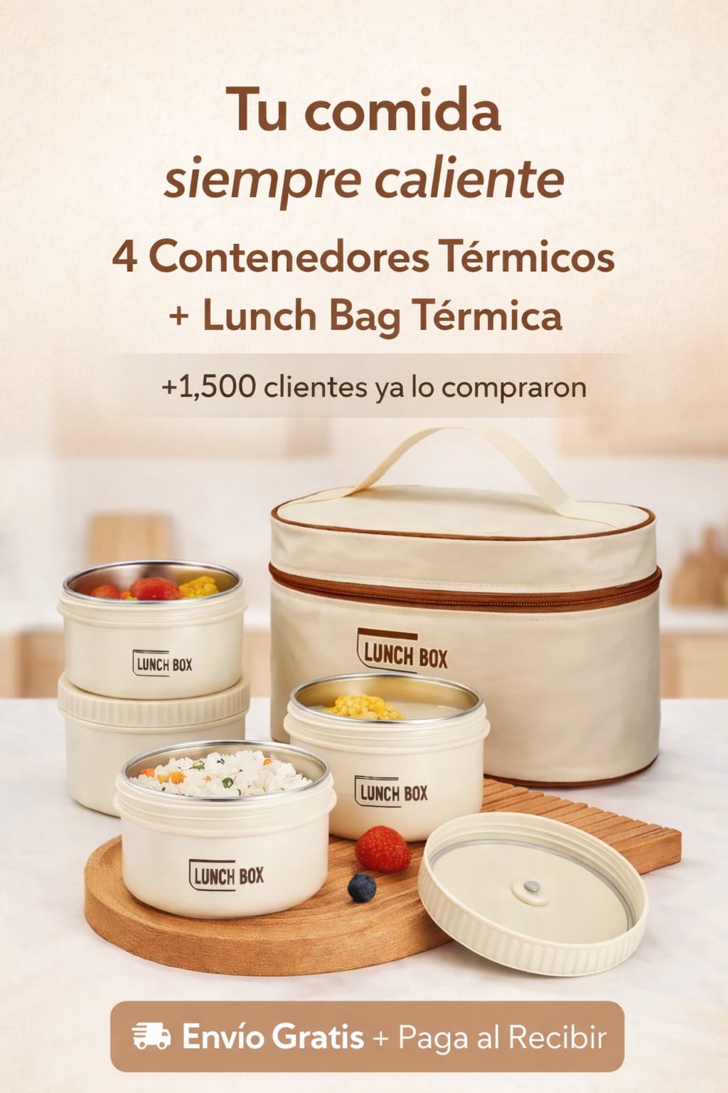 LunchBox™ – Tu comida siempre caliente