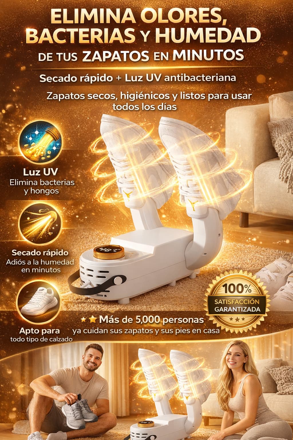 ShoeDry – Seca y elimina el mal olor