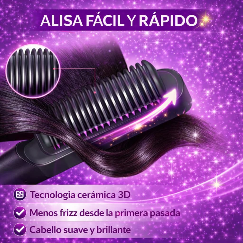 Cepillo Alisador Instantaneo