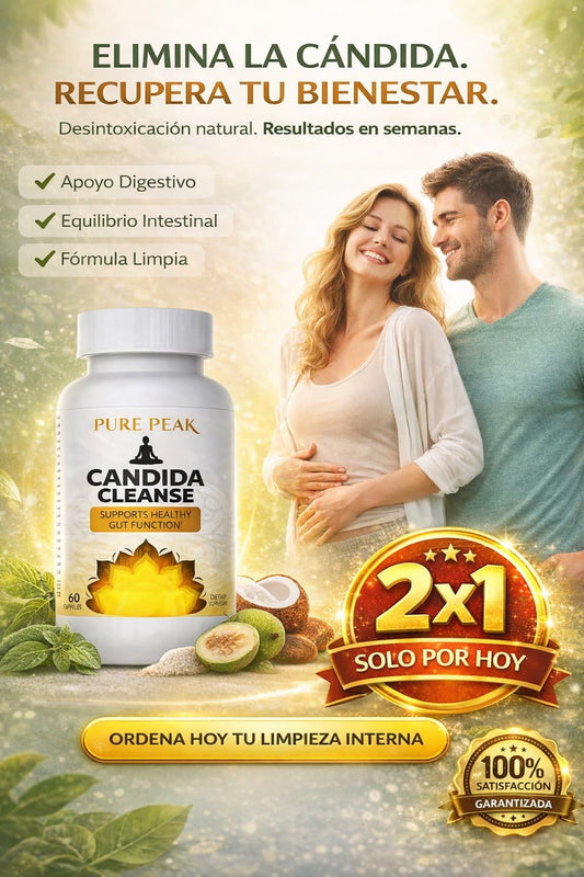 Candida Cleanse - 2x1 Solo por Hoy