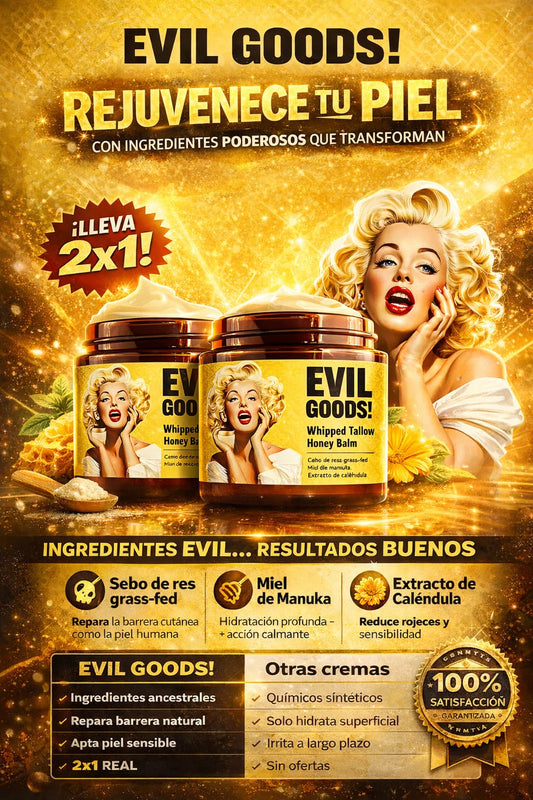 Evil Goods 2X1 – Hidratación Natural