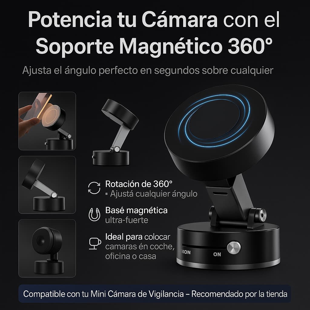 Soporte Magnético 360° Pro