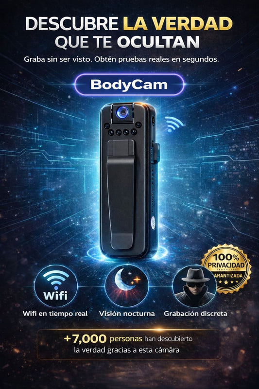 BodyCam - Vigila sin llamar la atención