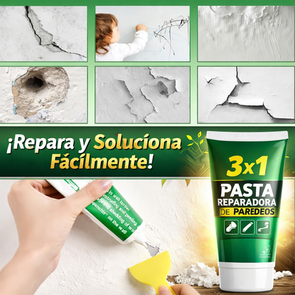 Kit 3x1 Pasta Reparadora de Pared