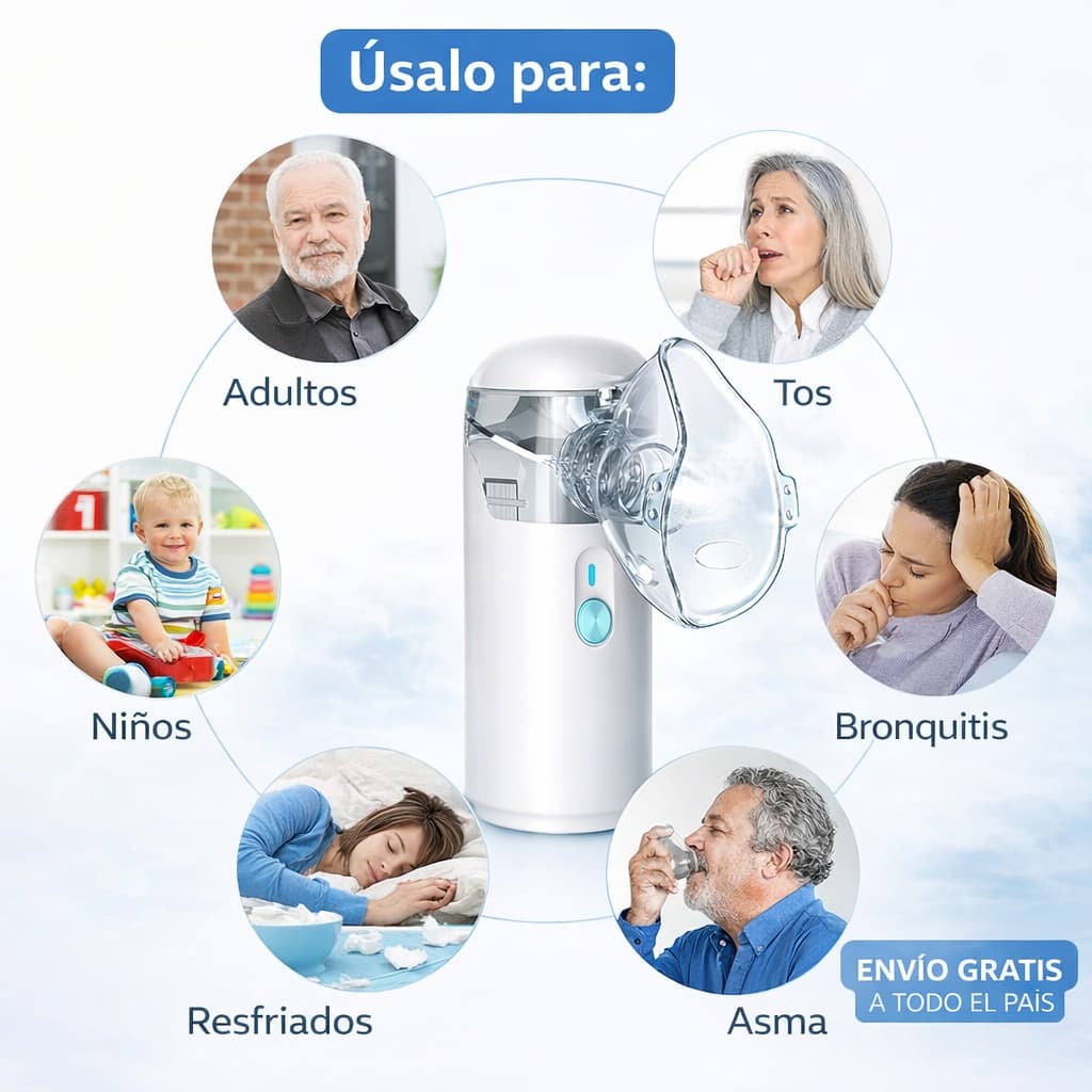 Nebulizador PocketAir – Comodidad en cada inhalación