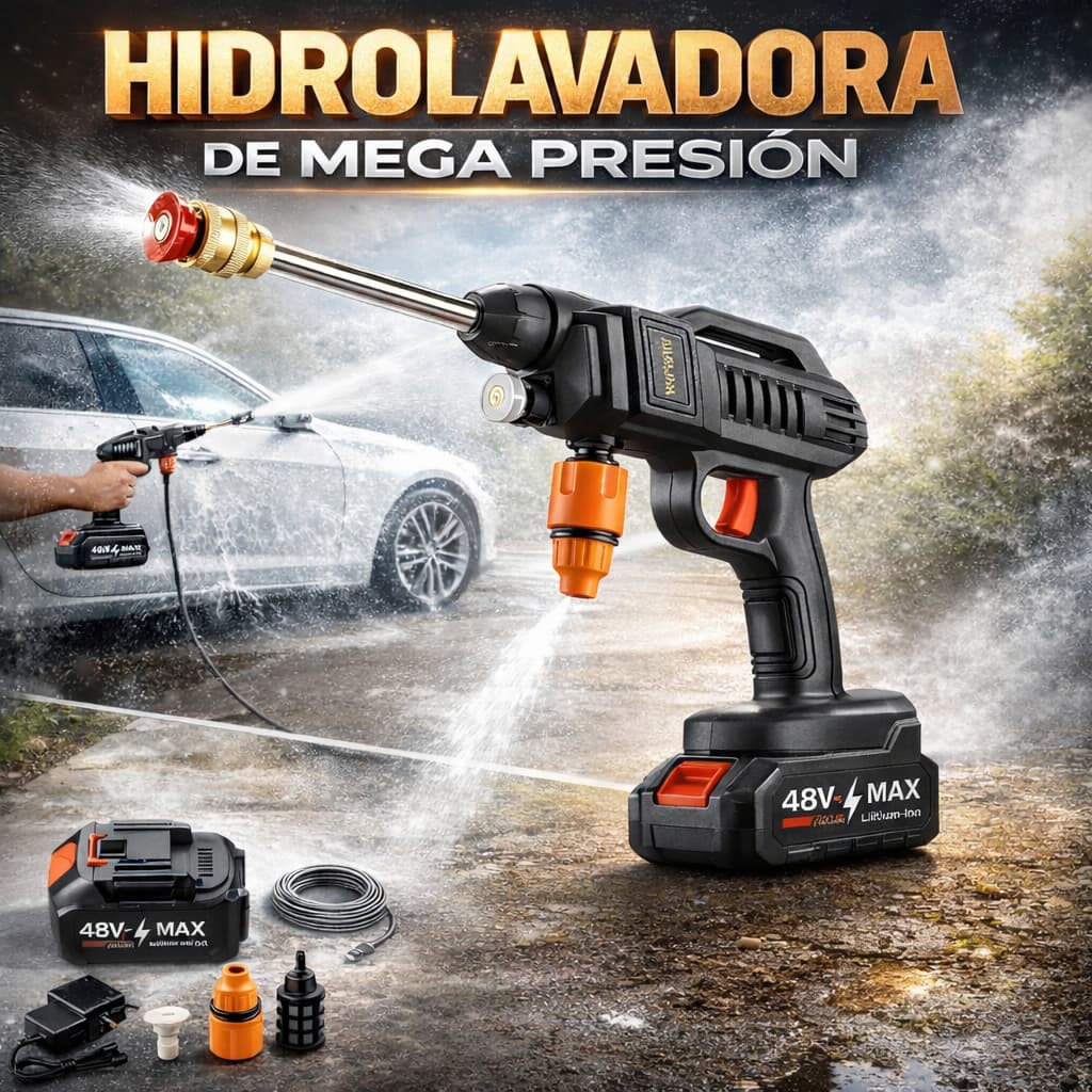 Hidrolavadora de Mega Presión