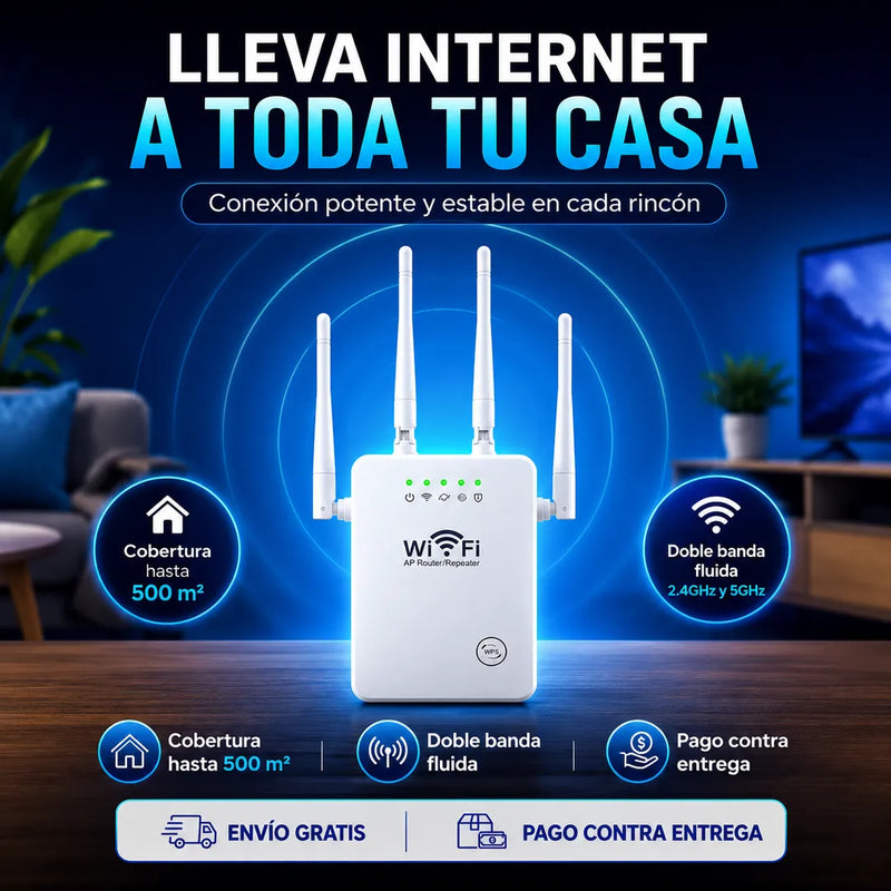 Repetidor Wifi Amplificador