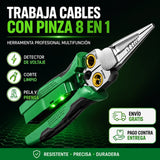 Pinza Electricista Con Detector Voltaje