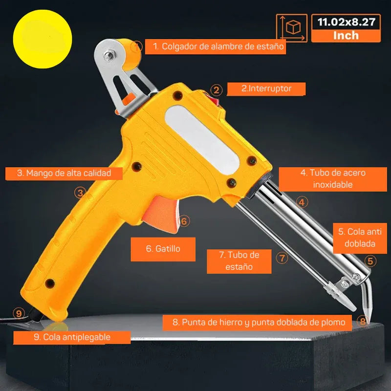 Pistola SolderPro – Solda sin esfuerzo