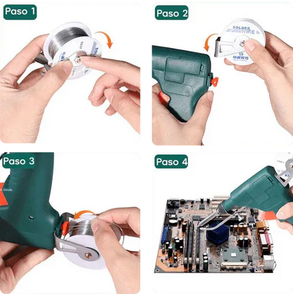 Pistola SolderPro – Solda sin esfuerzo