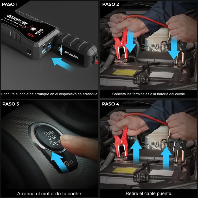 Autostart Batery – Revive tu batería al instante