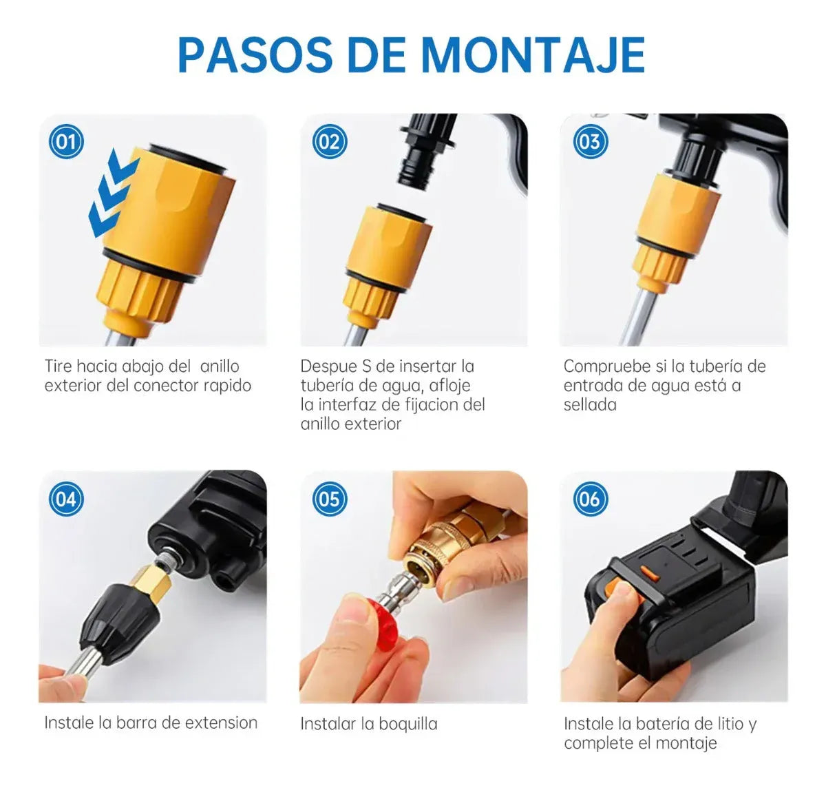 Hidrolavadora de Super Presión