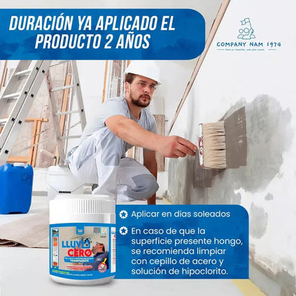 2x1 en Impermeabilizante Lluvia Cero
