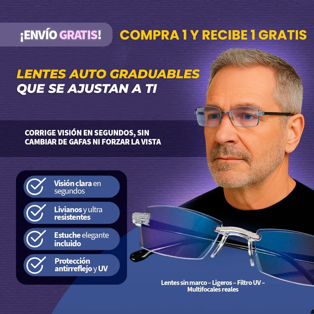 Lentes Auto Graduables - 2x1 Hoy