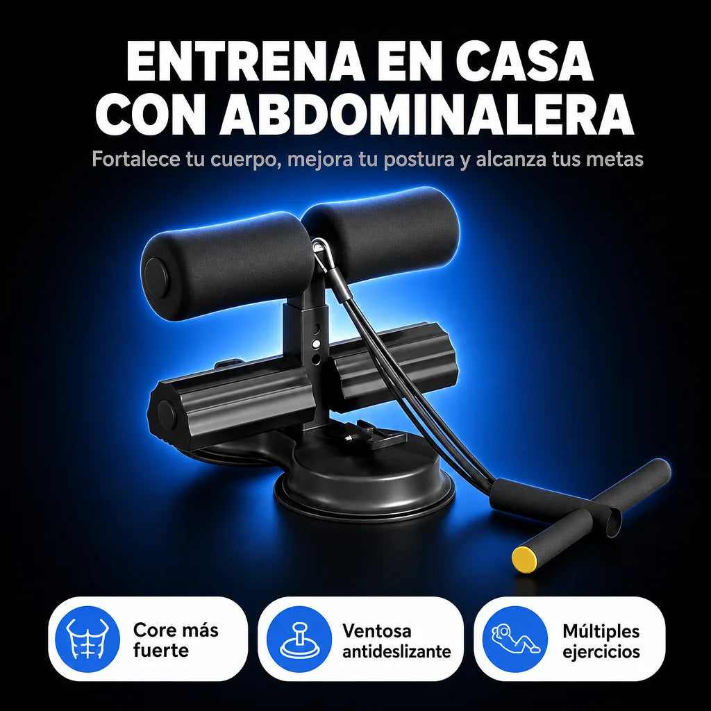 Abdominalera con ventosa