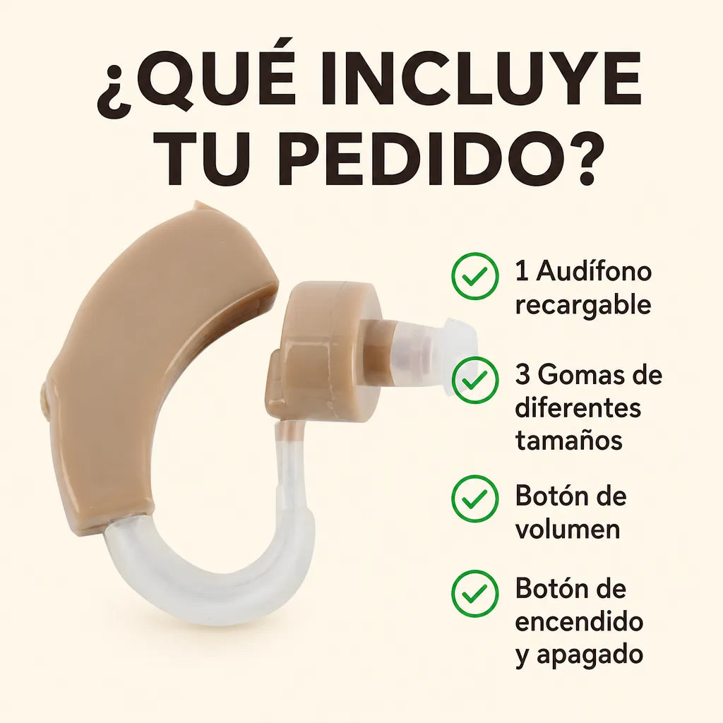 Qué incluye tu pedido