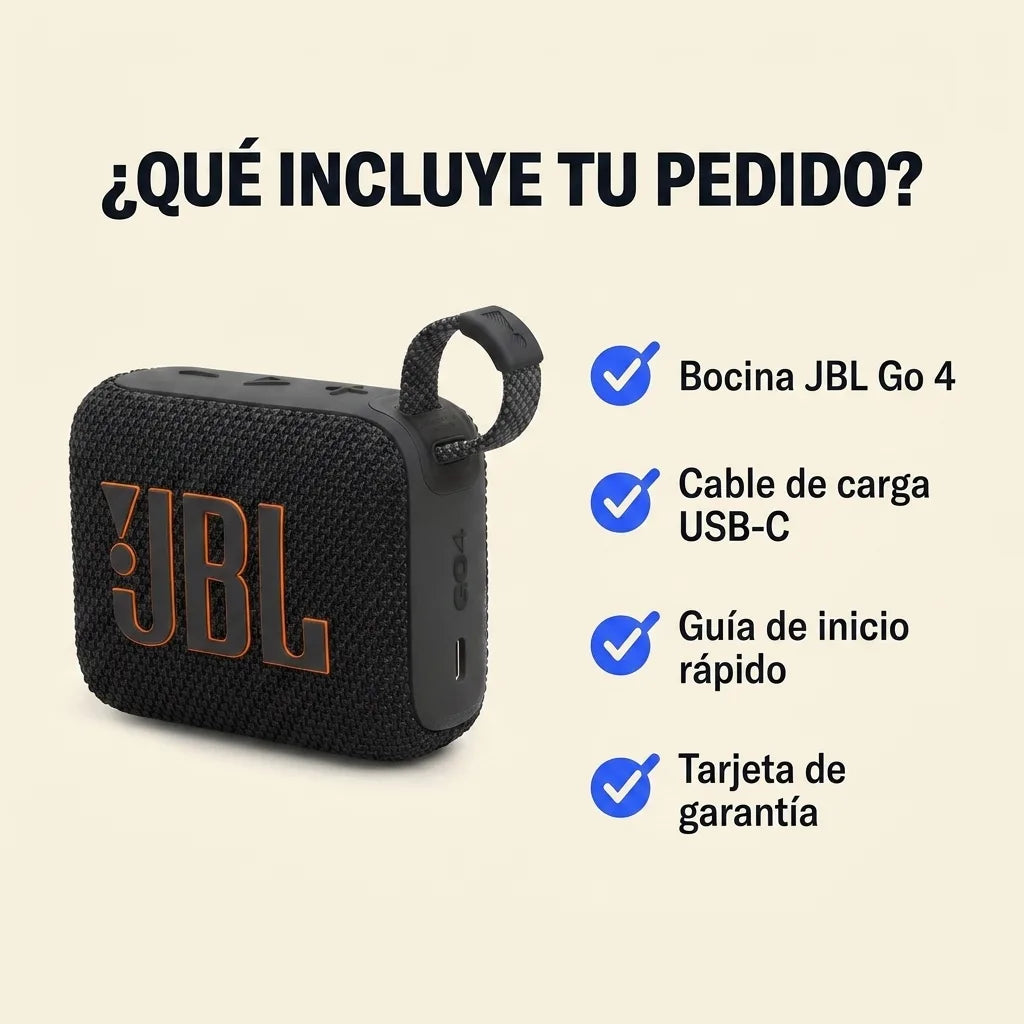 Qué incluye tu pedido
