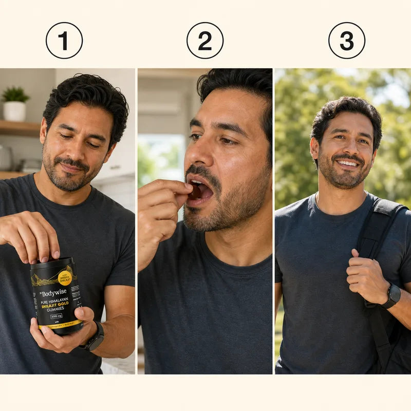 Cómo usar el producto en 3 pasos