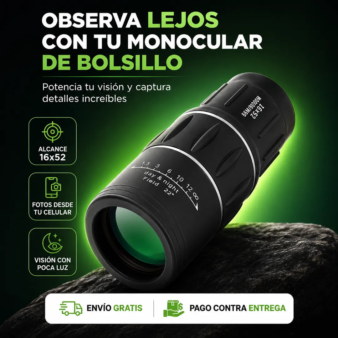 Telescopio monocular